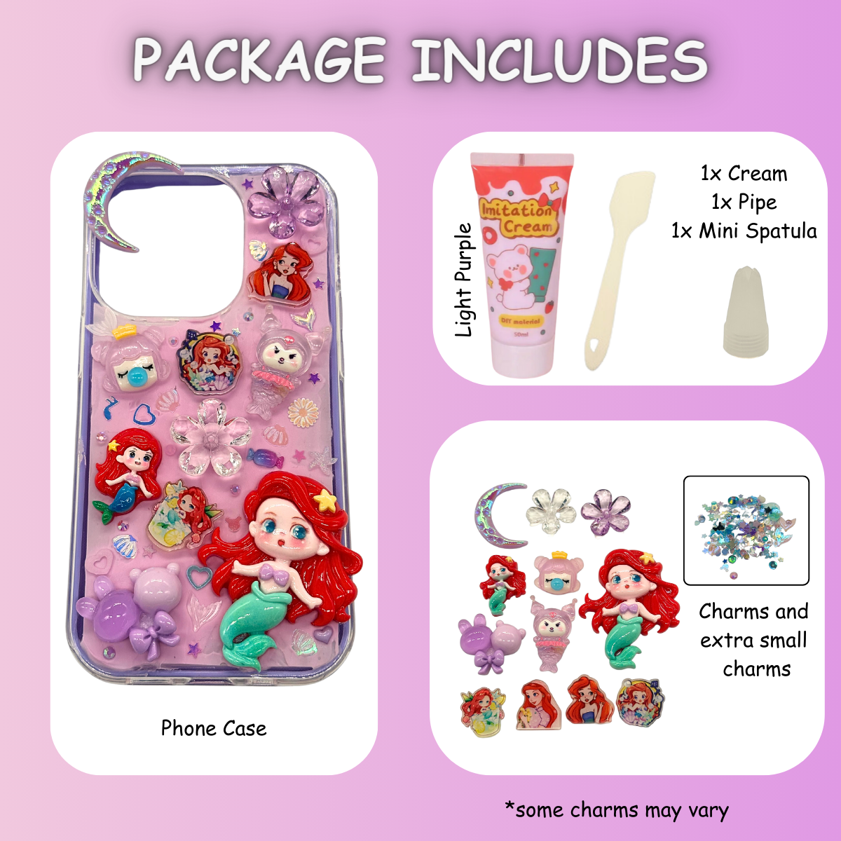 Ariel DIY Decoden Charms Kit