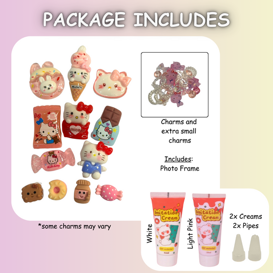 HKitty Mix DIY Charms Craft Kit