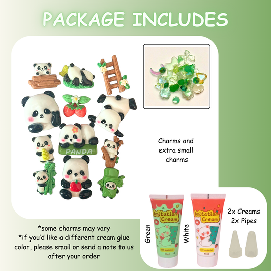 Panda Friends DIY Charms Craft Kit