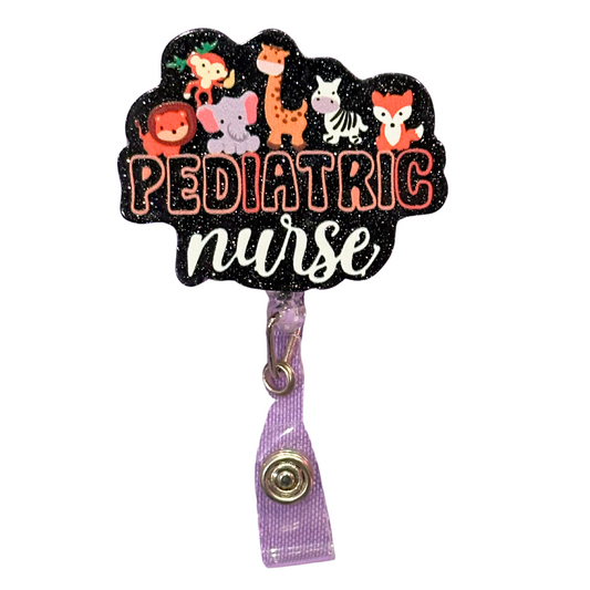 Pediatric Nurse Badge Reel