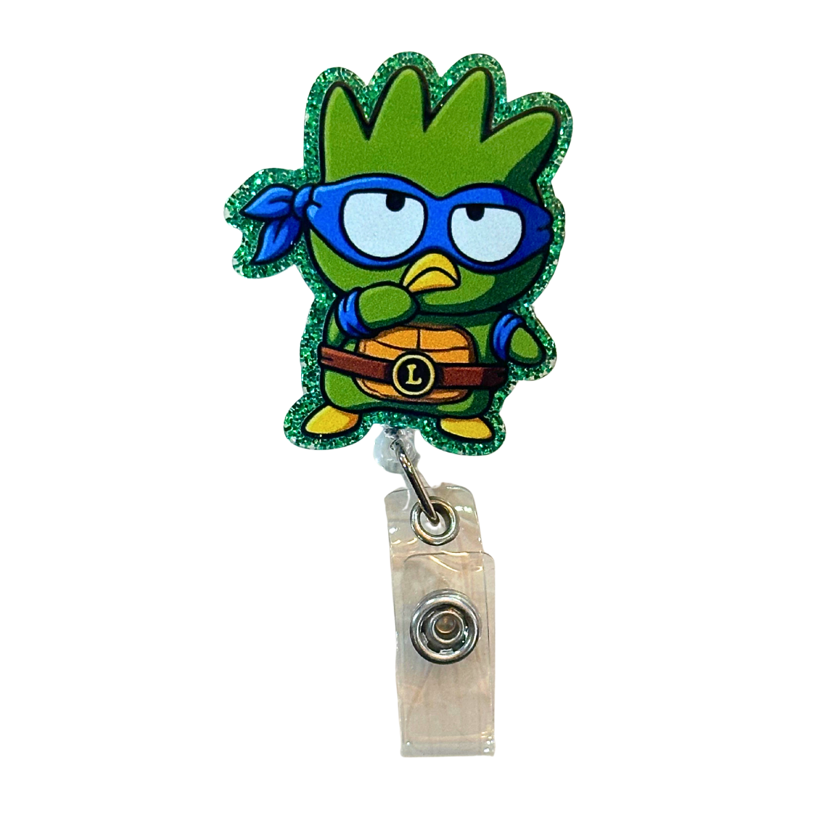 Ninja Costume Badge Reel