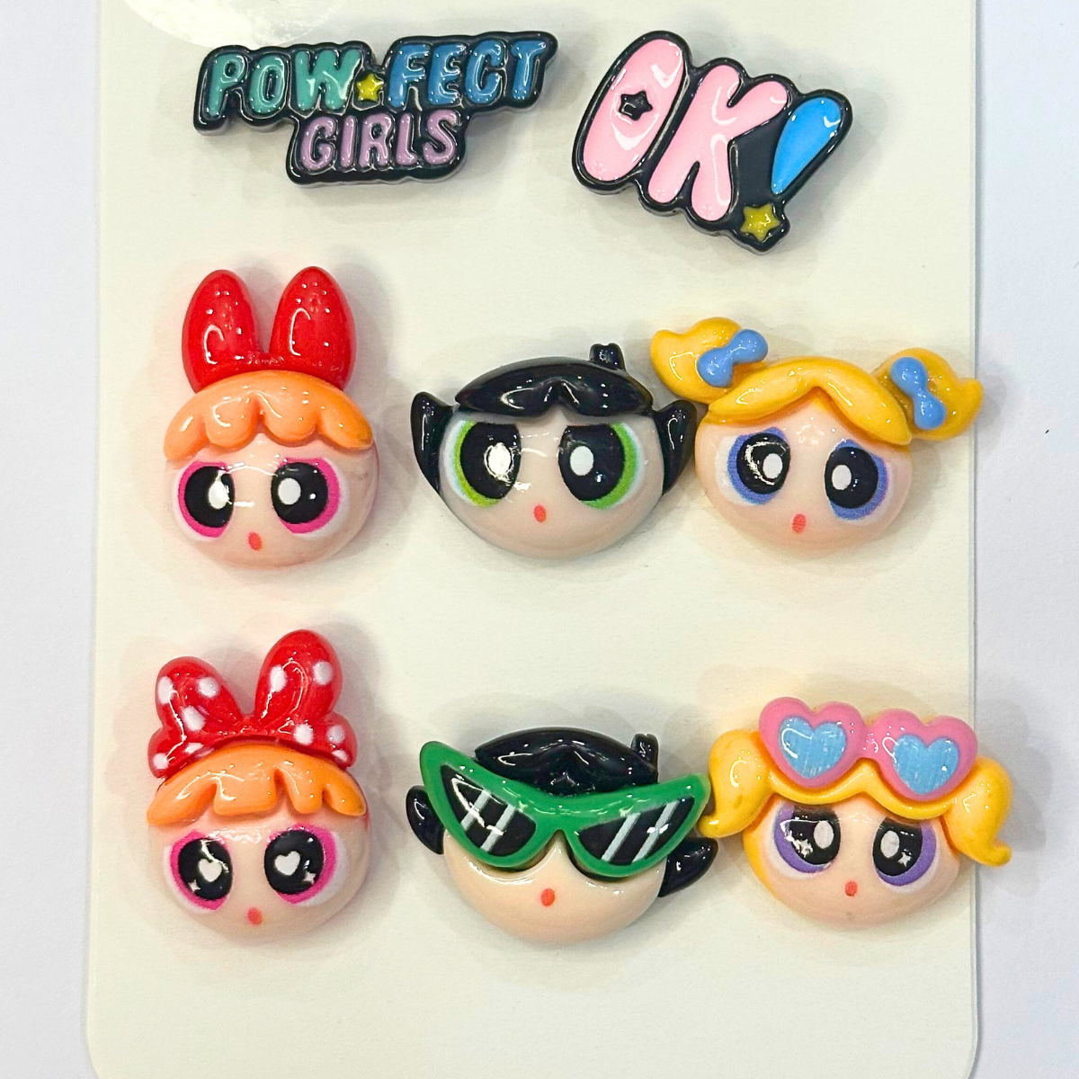 Power Puff Girls Charms