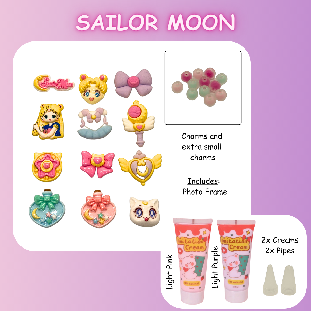 Sailor Moon DIY Charms Craft Kit