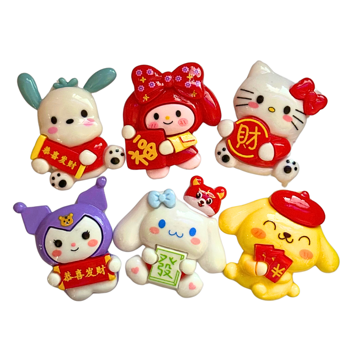 Cartoon Lunar New Year Big Charms #1