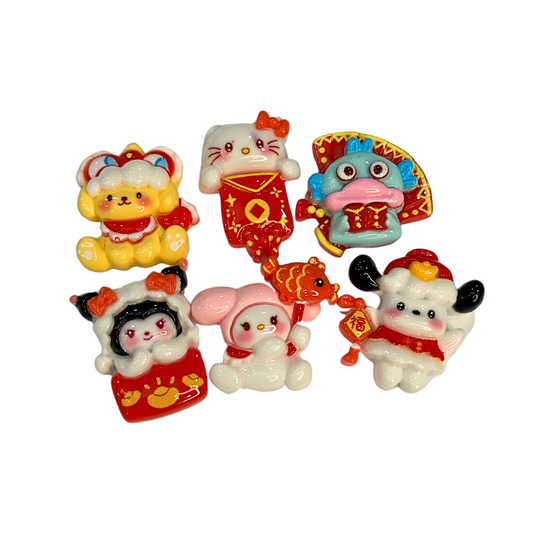 Cartoon Lunar New Year Small Charms #1