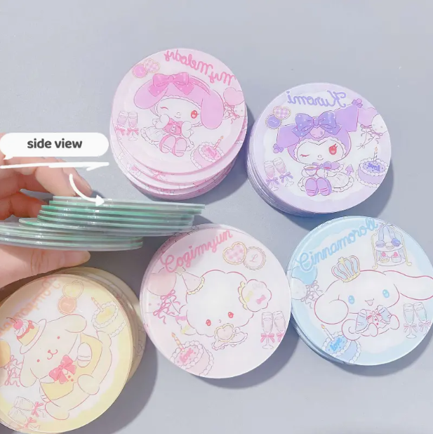 Kawaii Round Coasters Set of 6