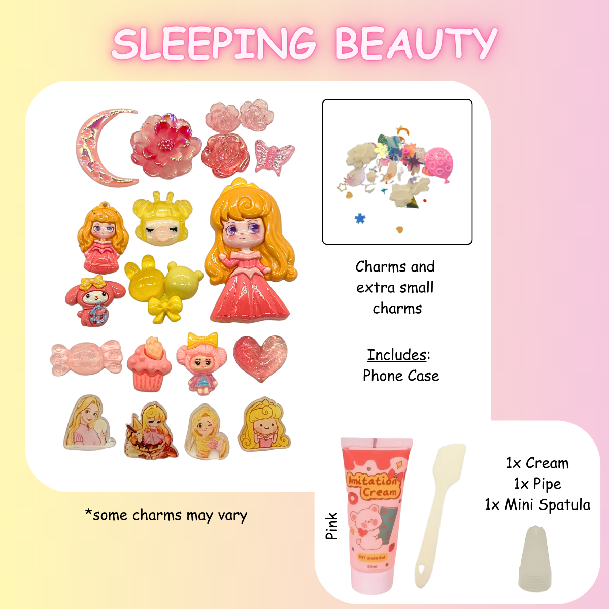 Aurora DIY Decoden Charms Kit