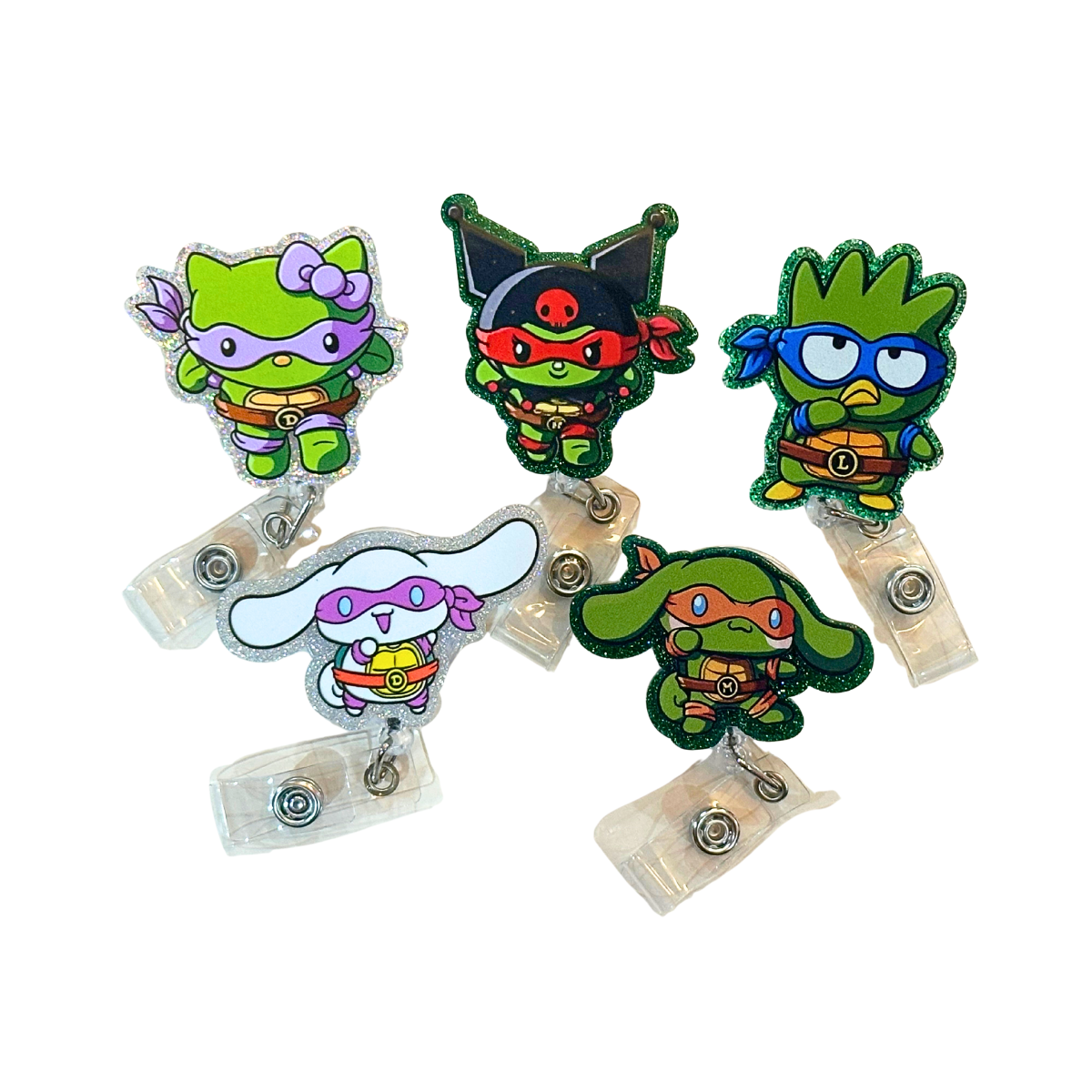 Ninja Costume Badge Reel