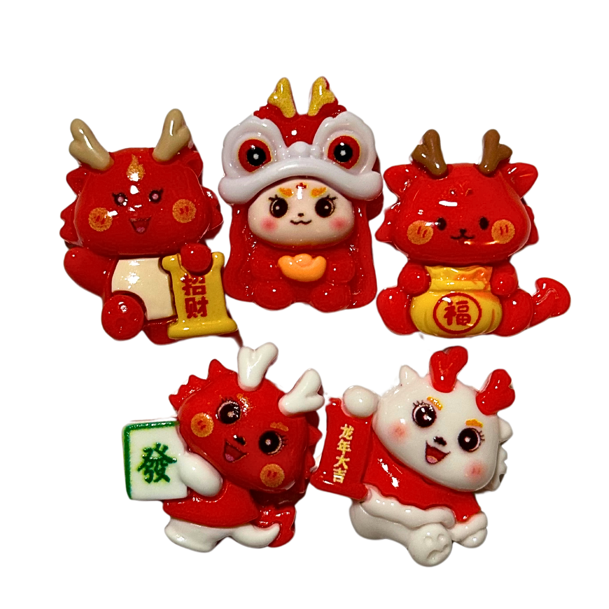 Year Of Dragon Charms